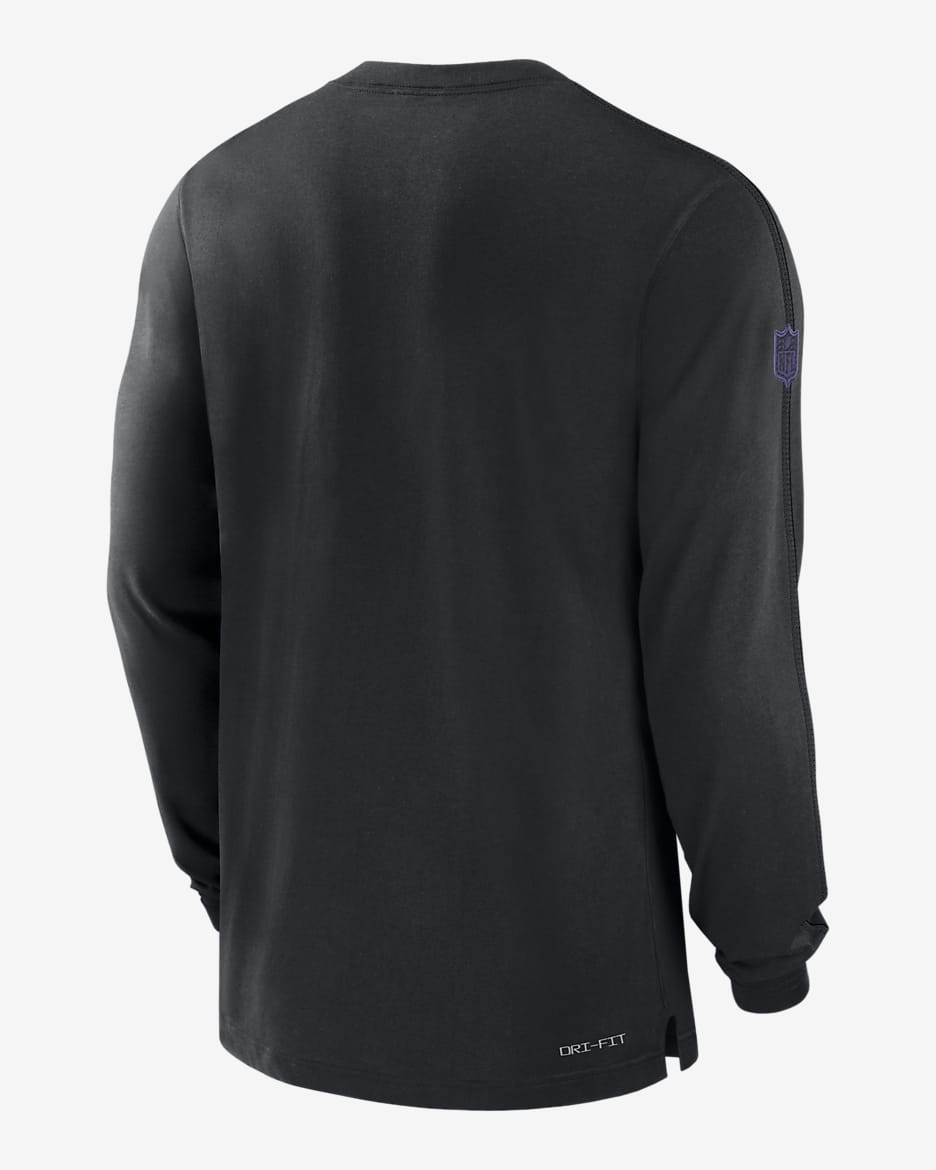 Nike ravens long sleeve shirt best sale